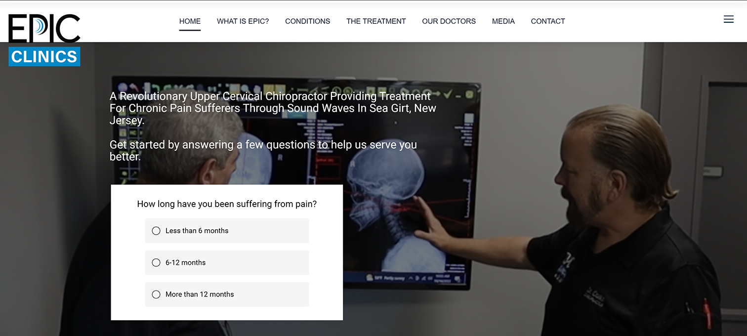 EPIC Clinics’ Website