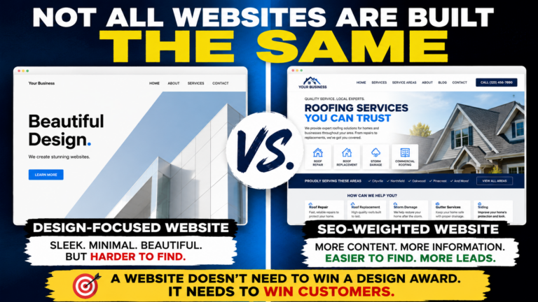 Why SEO Websites Often Look Different Than Design-Focused Websites